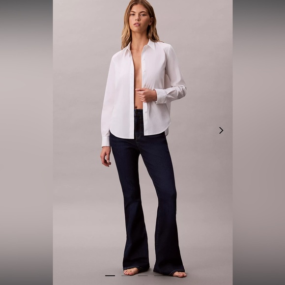 Calvin Klein Denim - Calvin Klein Dark Blue Flare Jeans